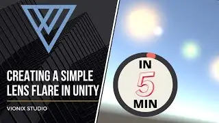 Creating Lens Flare in Unity | SRP | URP | HDRP from Scratch | Unity Tutorial