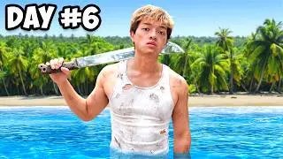 I Survived 7 Days Stranded On An Island! (Day 6)