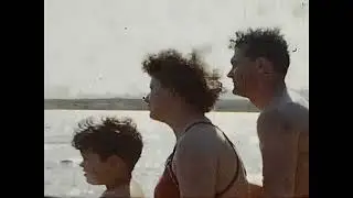 Summer at the lake. A combination of clips from two 8mm reels.