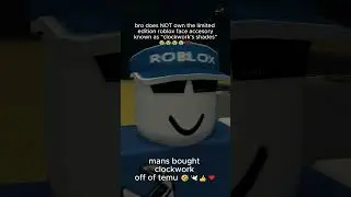 bro got the 