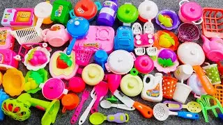 hello kitty plastic miniature kitchen set modern tiny kitchen set Everything Toys Asmr mini things