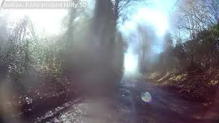 Audax Kent Invitca Hilly 50 km  at 4x speed
