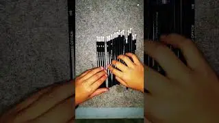 JOHNYbogg got these HB pencils for 1 Euro on flea market #pencil #HB #video