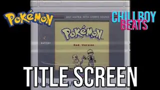 Title Screen - Pokemon R/B/Y Synthwave / Retrowave Remix [VISUALIZER]