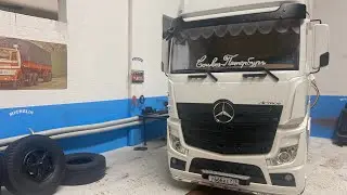 Mercedes Actros как у КАЛЯН86 1:14 модель RC Tamiya Мерседес Актрос