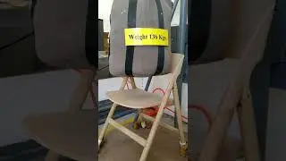 In House-Drop Test-Dynamic Static-Case Furniture-Narin Chair (136 kgs.)With Cross