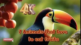 Top 7 Animals that love to eat fruits