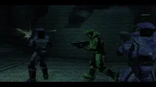 ATTACK OF THE GREEN MEANIES - Halo CE But everyone is a Spartan