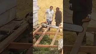Starting Chainsaw gone wrong? #chainsaw