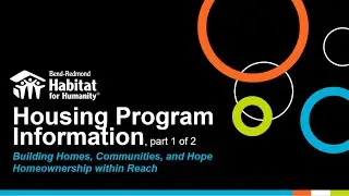 BRHFH Information Session, part 1 of 2