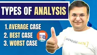 Types of Analysis of Algorithm | Average Best and Worst case Analysis of Algorithm | Time Complexity
