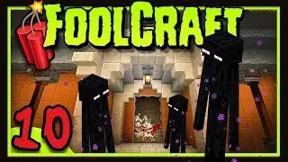 Foolcraft 3: Super Enderman Farm!  (Minecraft Modded Survival Ep 10)