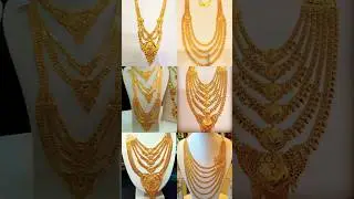 Latest gold Rani haar design #ranihar #goldnecklace #shortsvideo