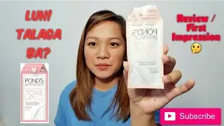 #ponds #toneupmilkcream QUICK REVIEW/ IMPRESSION PONDS INSTABRIGHT TONE UP MILK CREAM