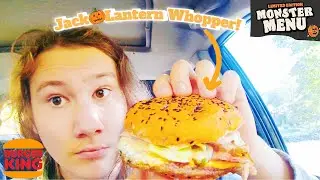 Burger King Jack o Lantern Whopper Review! #shorts #funny #youtubeshorts #comedy #short #trending