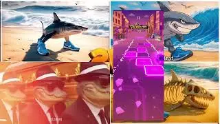 BRAINROT ANIME 🆚 BRAINROT RAP  🆚 BRAINROT PIRATES 🆚  BRAINROT SQUID GAME - Tiles Hop EDM Rush!