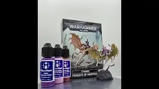 BUILD AND PAINT WARHAMMER 40k PARASITE OF MORTREX WITH MICROMARK