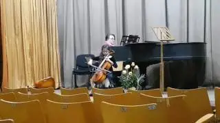 Aida Popa (7y) cello plays Schlemueller Mazurca