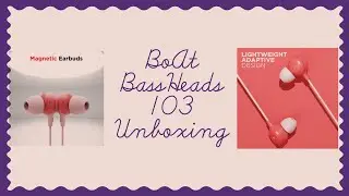 Boat Bassheads 103 Wired Earphones Unboxing| Boat Earphones