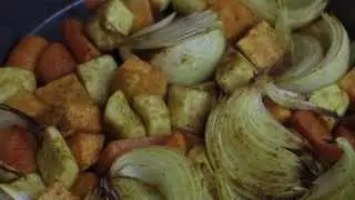 Roasted Vegetables with Curry Rub
