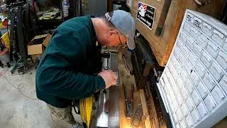 Repairing a Severely Cracked and Slightly Bent Garage Door Opener Mounting Point