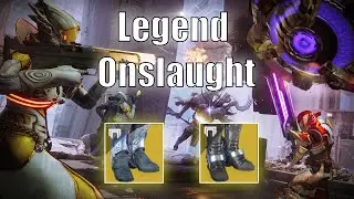 Destiny 2 Legend Onslaught clear (BEST BUILD for Onslaught)