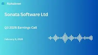 Sonata Software Ltd Q3 FY2025-26 Earnings Conference Call