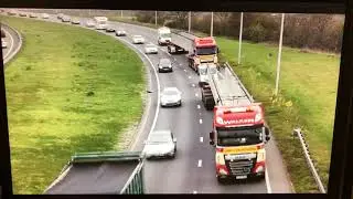 Walker & Son (Hauliers) Ltd - Bridge Beam Transport
