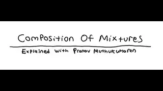 Elemental Composition Of Pure Mixtures
