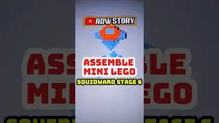Assembling Mini Lego Squidward Stage 6