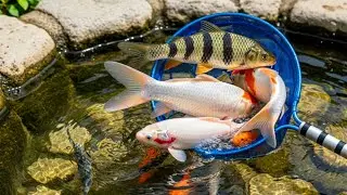 Freshwater Aquarium Fish & Colorful Eggs Compilation | 4K Relaxation
