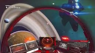 I rescued an interstellar cargo ship from pirates in No Man's Sky, I have my first large freighter