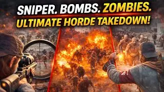 Sniper, Bombs, Zombies: Ultimate Horde Takedown!