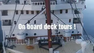 R.M.S.Olympic RC model ship tour 2019 !