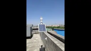 High-Accuracy Outdoor Air Quality Sensor for Environmental Monitoring Station (PM2.5, PM10, CO2, O3)