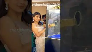 Hebah Patel Gold Bar Challenge | Don't Miss the Grand Launch Event  | AMB Mall