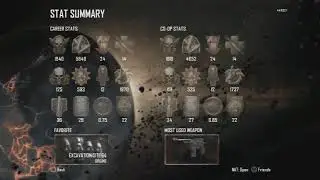 Ricktness Black Ops 2 Zombies Stats