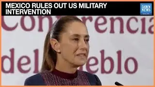 Mexico's Sheinbaum Rules Out US Military Intervention After Trump Comments | Dawn News English