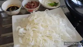 星期一教室 乾炒牛河