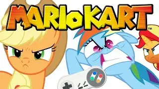MLP plays Mario Kart [15.ai]