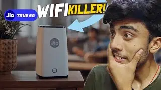 Jio Air Fiber! Released A device that can be WIFI Killer Cloud Gaming Test Live on 5G