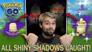 ВСЕ ПОКЕМОНЫ ШАЙНИ ШЭДОУ ПОЙМАНЫ! (Pok&eacute;mon GO)