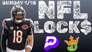 (HUGE HITS🔥) NFL SUNDAY PLAYOFFS  | MY BEST BET | PRIZEPICKS TOP PLAYER PROPS