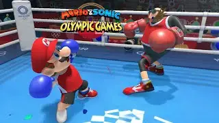Boxing Hard Gameplay Mario & Sonic At The Olympic Games Tokyo 2020 Mario Sonic Luigi Metal Sonic Pea