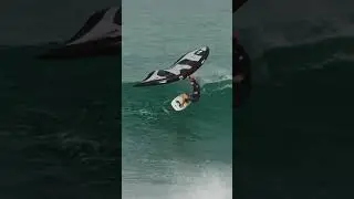 Best waveride ever? 🤙Crazy wing foil wave surf 🔥