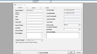 Bosch Security - Remote Programming Software: Upgrade Panel Programming