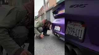 Car make vroom #gt3rs #porsche #burble #aivideo #funny #foundfootage #sora2