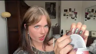 ASMR TONGUE FLUTTERING AND MIC SCRATCHING 