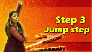 Learn Garba Dance Steps With Phulwa Khamkar - Step 3 - Jump - Navratri Special