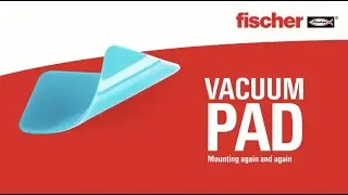 Fischer Vacuum Pad Round - No Tools Just Hands